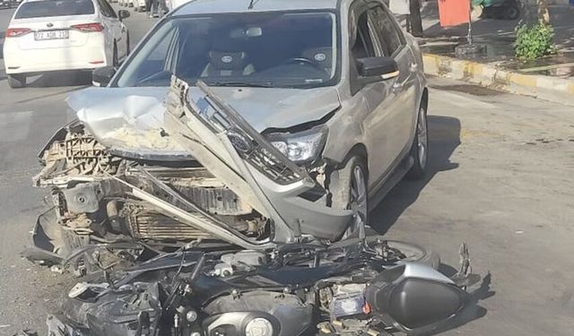 Batman’da Feci Kaza: Motosiklet Sürücüsü Ağır Yaralandı