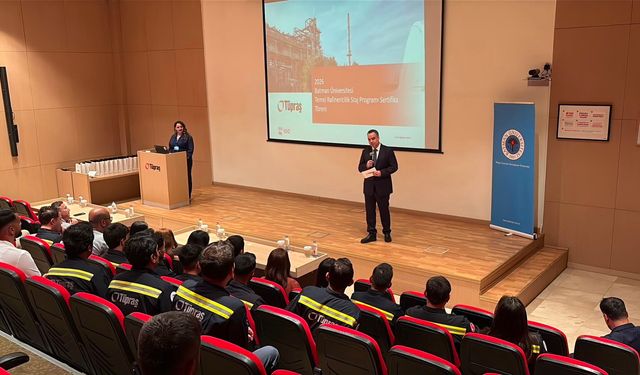 Batman’da Öğrencilere Rafineri Deneyimi! 16 Öğrenci Tüpraş Sertifikası Aldı