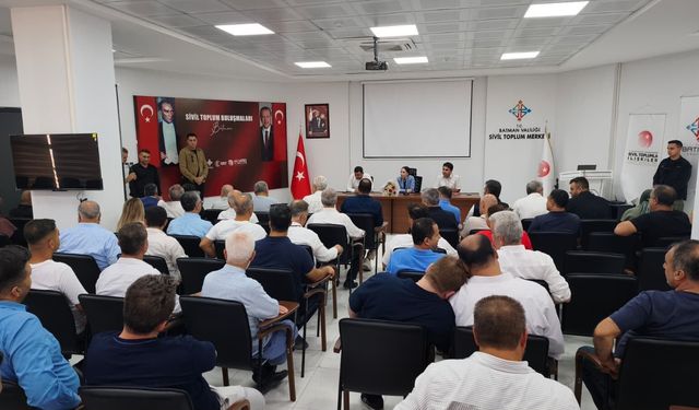 Batman’da STK’lar İçin Ortak Akıl Masası Kuruldu