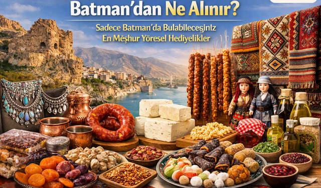 Batman’dan Ne Alınır? Sadece Batman’da Bulabileceğiniz En Meşhur Yöresel Hediyelikler