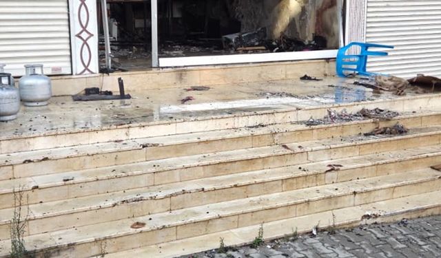 Berber Dükkânında Yangın: İş Yeri Kullanılamaz Hâle Geldi