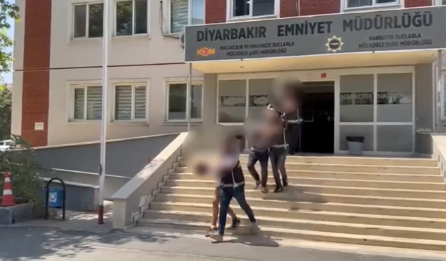 Diyarbakır’da El Bombasıyla Yakalanan 4 Şüpheli Tutuklandı