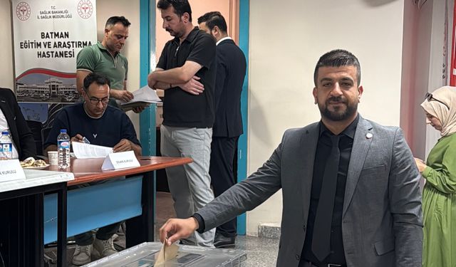 Genç Sağlık Sen Batman’da Yeni Dönem: Cafer Gül Başkan Seçildi
