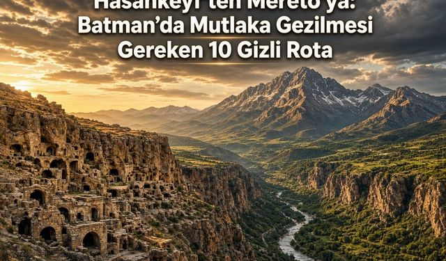 Hasankeyf’ten Mereto’ya: Batman’da Mutlaka Gezilmesi Gereken 10 Rota