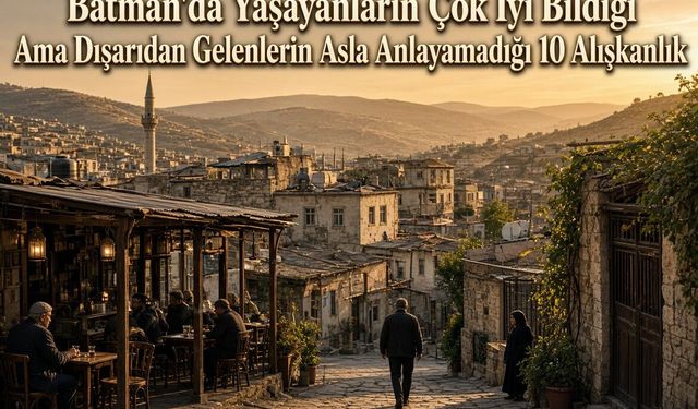 Batman’da Yaşayanların Çok İyi Bildiği Ama Dışarıdan Gelenlerin Asla Anlayamadığı 10 Alışkanlık