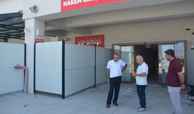 Özperk’ten Stadyumda Son Denetim