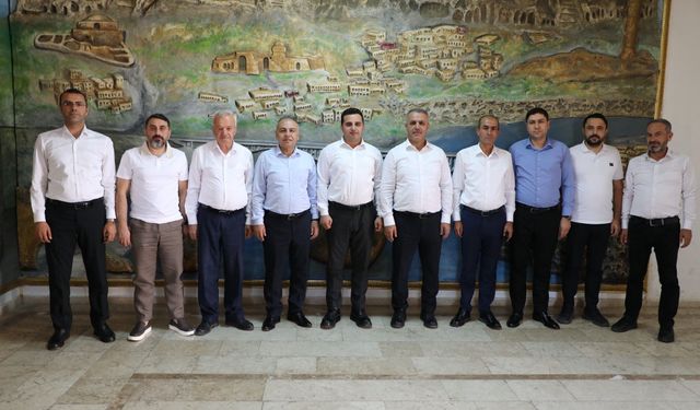 Şansi’den Hasankeyf Kaymakamı Böyük’e Ziyaret