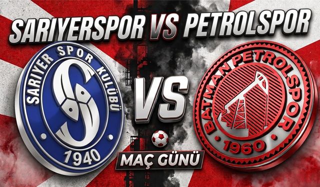 Sarıyerspor- Batman Petrolspor maçı ne zaman, saat kaçta? TRT Spor’dan canlı yayınlanacak