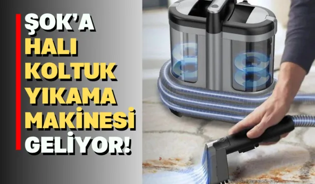 ŞOK Sinbo Halı ve Koltuk Yıkama Makinesi kaç TL, Fiyatı Ne Kadar?