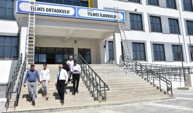 Batman'da Yeni Eğitim Yılı İçin Okullar İncelendi