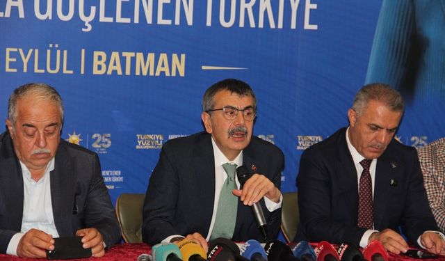 Bakan Tekin “Terörsüz Türkiye İçin İstişareyi Karar Mekanizmalarının Odağına Yerleştirdik”