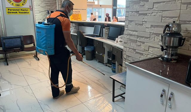 BAŞTİ’de Hijyen ve Dezenfeksiyon Çalışmaları Sürüyor