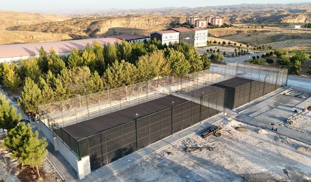 Batı Raman Kampüsüne Yeni Spor Alanları