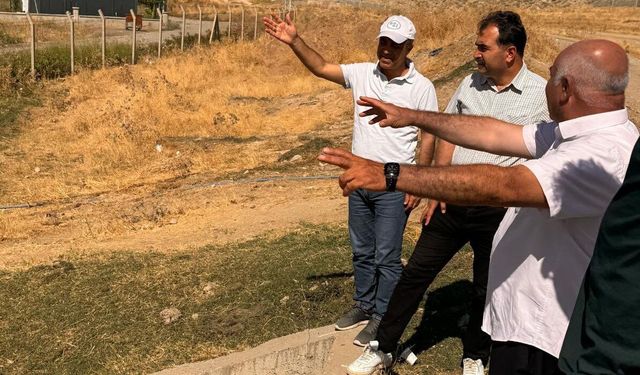 Batman Sol Sahil Sulama Kanalı’nda Su Verimliliği İçin Sahada İnceleme