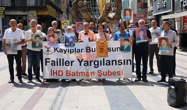 Batman’da 753. Hafta: Kayıplar İçin Adalet Çağrısı