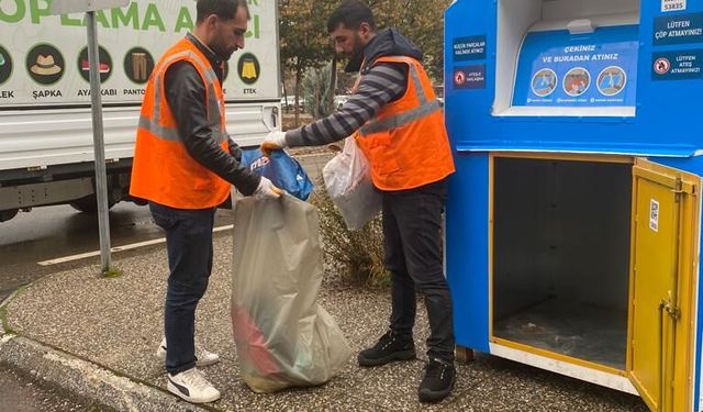 Batman’da Çöpe Değil Geri Dönüşüme: 112 Ton Tekstil Atığı Toplandı