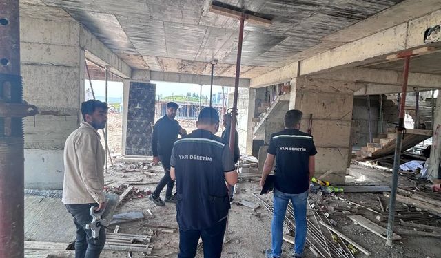 Batman’da İnşaat Şantiyelerinde Sıkı Denetim