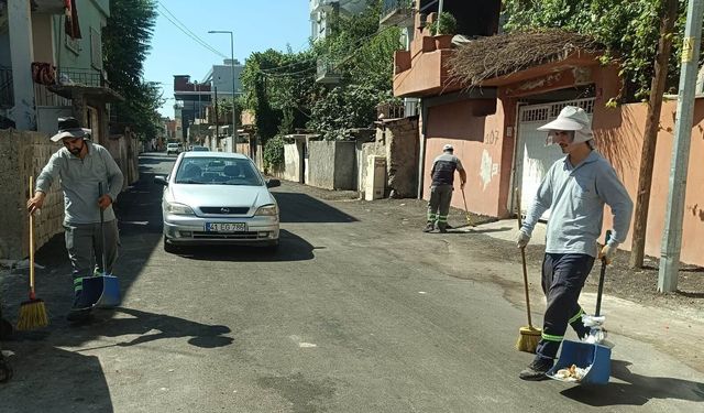 Batman’da Temizlik için 3 Mahallede Ekipler Sahaya İndi