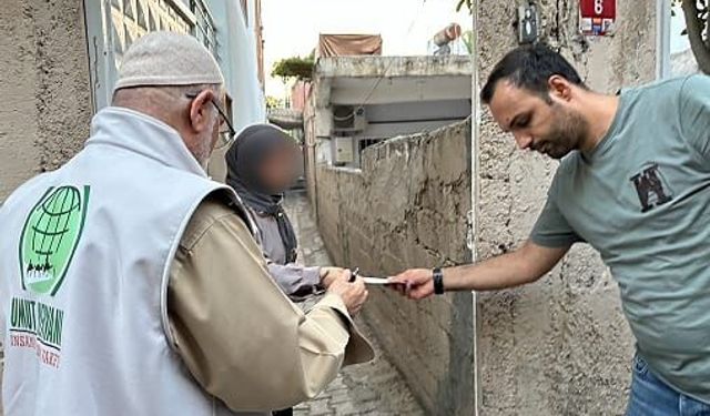 Batman’da Umut Kervanı’ndan Mağdur Ailelere Destek Eli