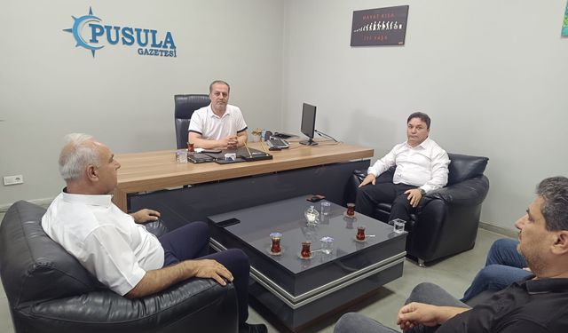 BATSO Başkan Adayı Ekrem Çetin’den Pusula’ya Ziyaret
