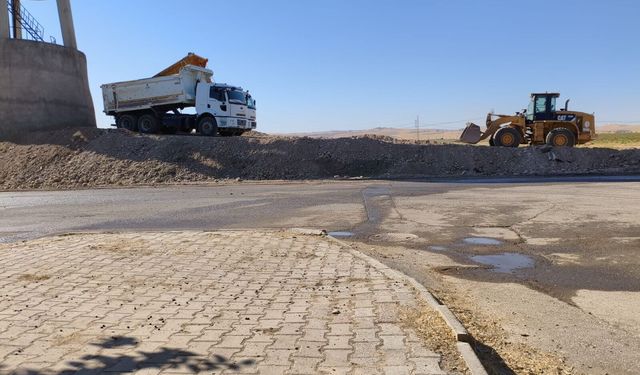 Hasankeyf Kavşağı’na Alternatif Yol Tamamlandı