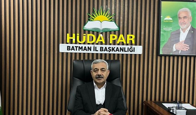 HÜDA PAR Batman İl Başkanı Şahin’den Kongreye Davet