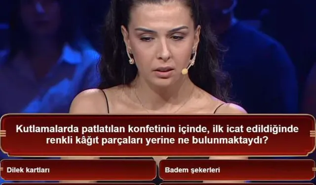 Kutlamalarda Patlatılan Konfetinin İçinde İlk Nelerin Bulunduğu Açıklandı! Beyaz’la Joker Sorusunun Cevabı