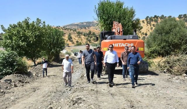 Sason’da Kilimli Köyü’ne Beton Yol Müjdesi: Çalışmalar Başladı