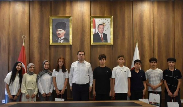 Sason’da LGS Gururu: Başarılı Öğrenciler Kaymakam Başar’la Buluştu
