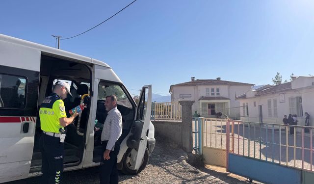 Sason’da Okul Servislerine Sıkı Denetim