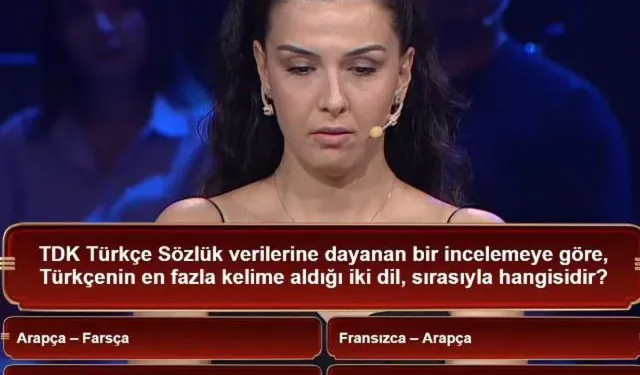Türkçenin En Fazla Kelime Aldığı İki Dil Sırasıyla Hangisidir? Beyaz’la Joker Sorusunun Cevabı Belli Oldu!