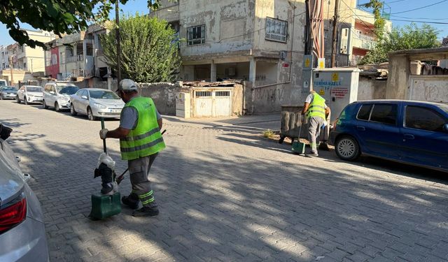 Temizlik Ekipleri Kent Genelinde Mesaide