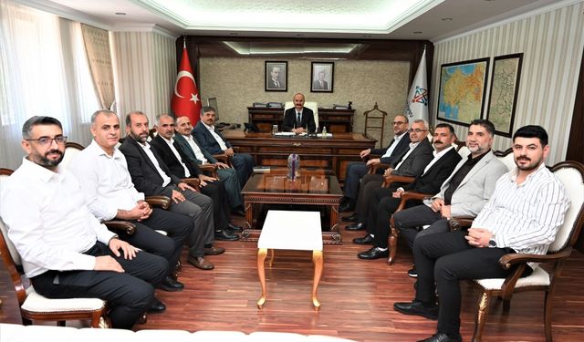 Vali Canalp’ten UEB Batman Yönetimine Başarı Mesajı