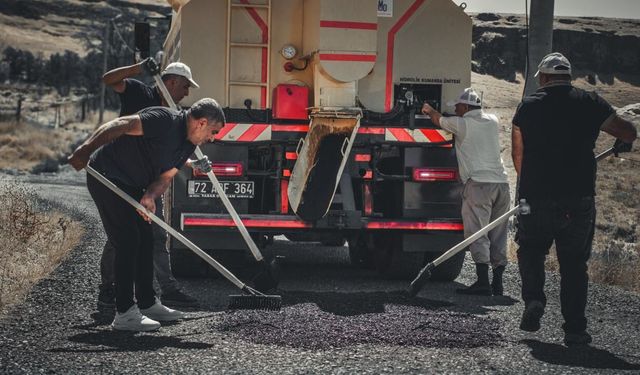 Yeşilöz ve Demirlipınar Köyleri Arasındaki Yol Yenilendi