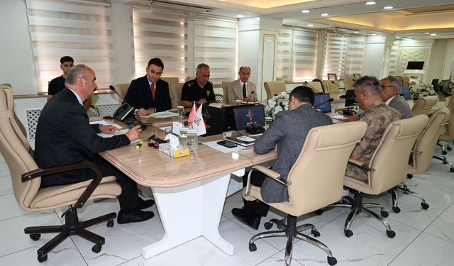 Yurt Güvenliği Toplantısı Gerçekleştirildi