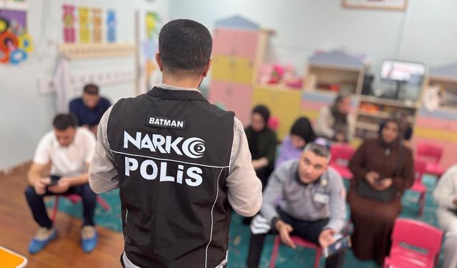 Batman’da Velilere Bağımlılıkla Mücadele ve Farkındalık Eğitimi