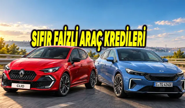 Sıfır Faizle Kredi Veren Otomobil Markaları: Renault, Togg ve Daha Fazlası!