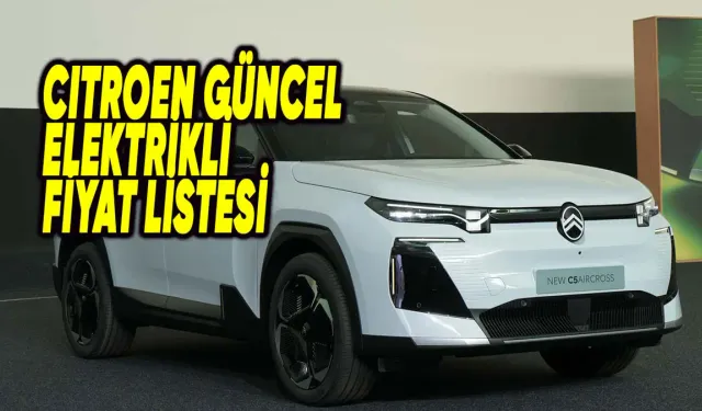 Otomotiv Dünyasında Flaş Gelişme: Citroen Elektrikli Otomobillerde Ekim Fiyat Bombalarını Patlattı!