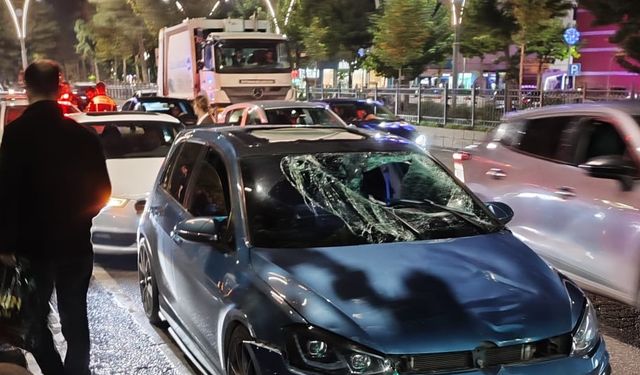 Batman’da Otomobil Bisikletliye Çarptı: 1 Yaralı