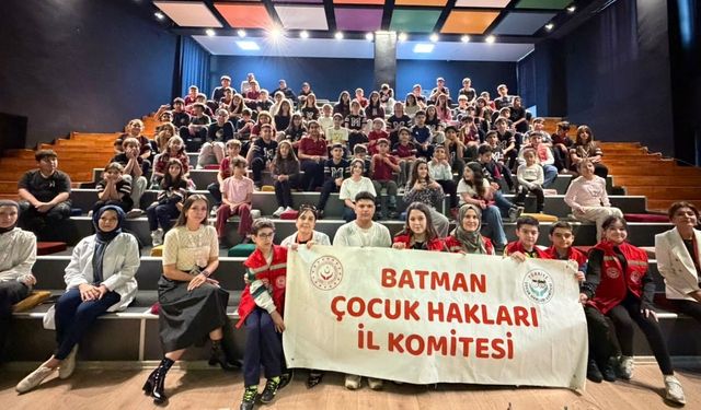 Batman’da Çocuk Hakları ve İklim Değişikliği Eğitimi