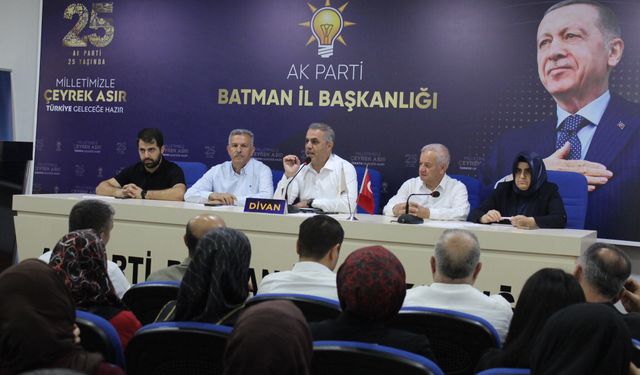 AK Parti Danışma Meclisi’nden Sahaya: Talepler Projelere Dönüşüyor