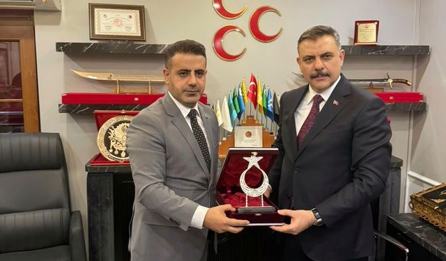 Bakan Çiftçi’den MHP Batman İl Başkanlığına Ziyaret