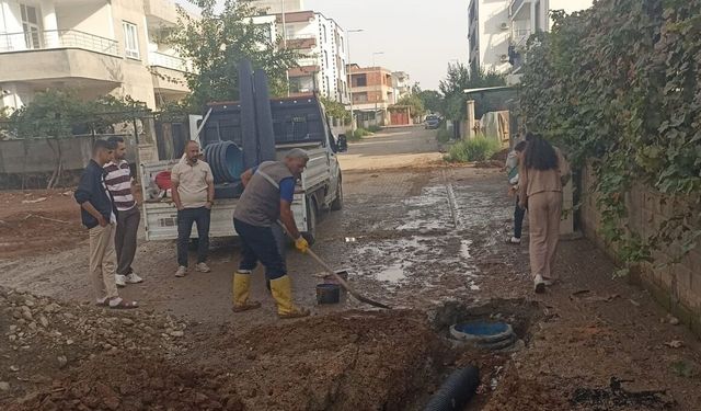 BASKİ’den su birikintilerine müdahale