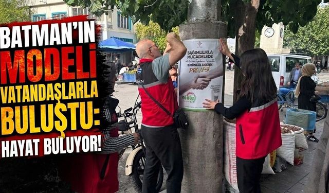 Batman Modeli Vatandaşlarla Buluştu