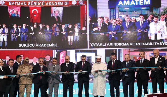 Batman’da Toplu Açılış Töreni! Bakan Çiftçi Yeni Yatırımları Hizmete Açtı
