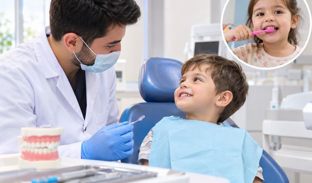 Çocuklarda diş sağlığı için kritik uyarı! 6-7 yaşına kadar ebeveynler kontrol etmeli