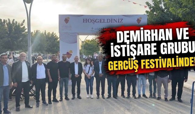 Demirhan ve istişare grubu Gerçüş festivalinde!