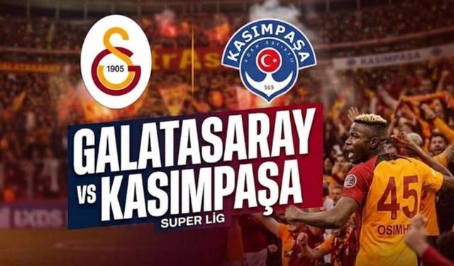 Galatasaray Kasımpaşa CANLI İzle! Galatasaray Kasımpaşa Full HD Donmadan Nereden İzlenir, GS Kasımpaşa Nasıl İzlenir?