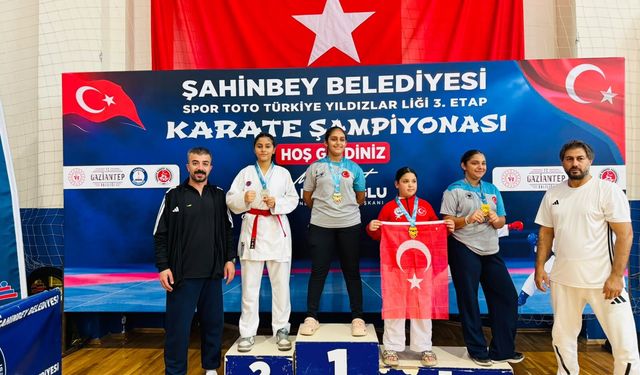Gaziantep’te Batman rüzgârı esti! 4 sporcuyla 3 derece