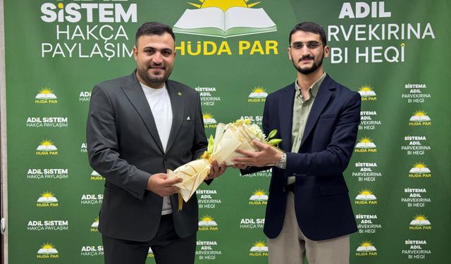 HÜDA PAR Batman Gençlik Kollarında Bayrak Değişimi